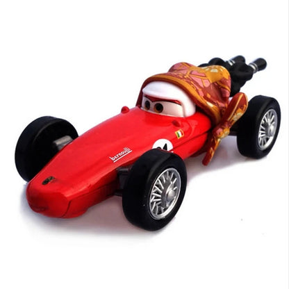 DisneyPixarCars 2 3 Lightning McQueen Matt Jackson Storm Ramirez 1:55 Alloy Pixar Cars Metal die-cast car toys, children's gifts