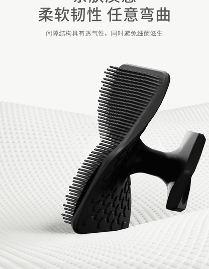Men Facial Cleaning Brush Scrubber Silicone Miniature Face Deep Clean Shave Massage Face Scrub Brush Face Cleaner