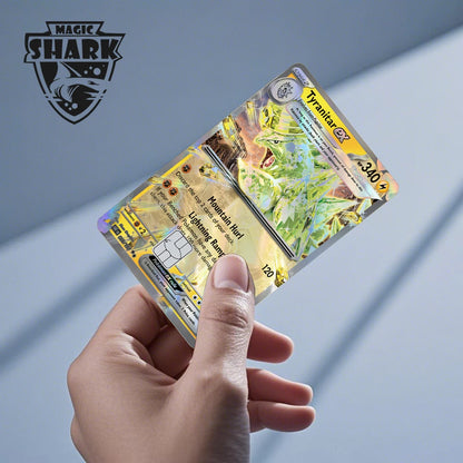 Charizard Gyarados Venusaur Blastoise Mewtwo Squirtle Snorlax Holographic Laser Credit Debit Card Film Skin Sticker