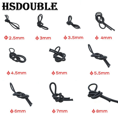10 Meters Strong Elastic Rope Bungee Shock Cord Stretch String for DIY Jewelry Making Outdoor Project Tent Kayak Boat Backage