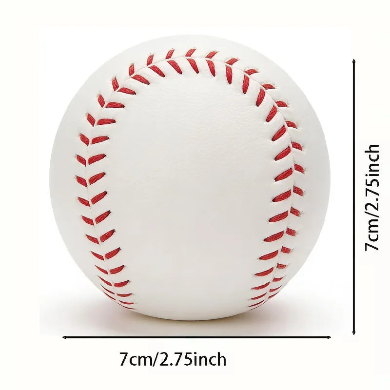 Durable Safe Elastic PU Foam Baseball for Indoor Outdoor Recreational Use Lightweight Training Softball Sports Fitness Equipment