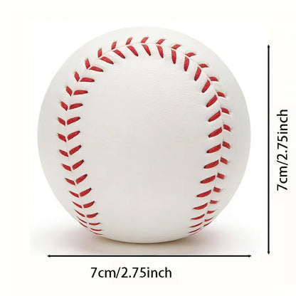 Durable Safe Elastic PU Foam Baseball for Indoor Outdoor Recreational Use Lightweight Training Softball Sports Fitness Equipment