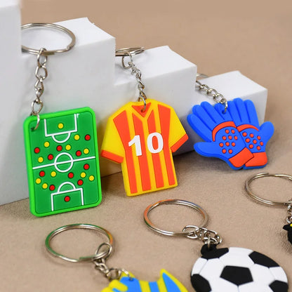 Soccer Party Favors Football Theme Bracelets Keychain Pin Ball Maze Game Toys Kids Birthday Party Pinata Fillers Christmas Gift