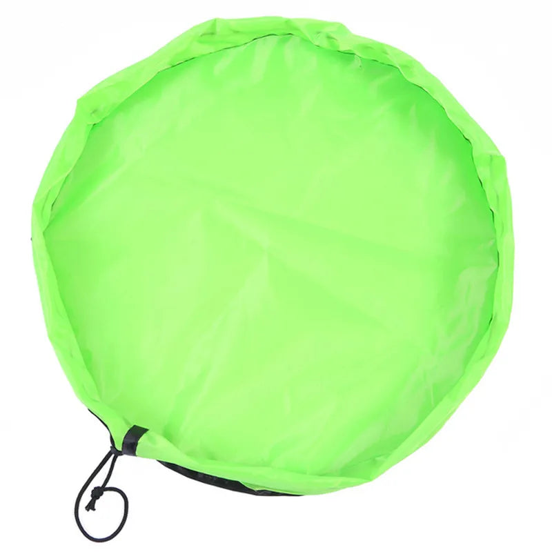 1pc Multifunction Portable Kids Toys Storage Bags Blocks Toys Play Mat Building Blocks Toys Bags for Christmas Gift