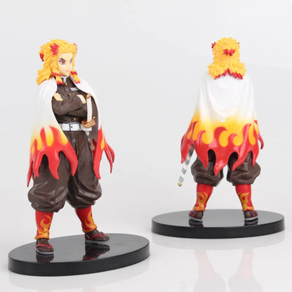 Anime Figure Kamado Tanjirou Nezuko Demon Slayer Figure Action Figures PVC Model Toys Zenitsu Figurine Inosuke Kimetsu No Yaiba