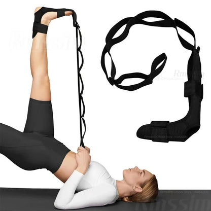 Yoga Leg and Foot Stretching Band - Durable Oxford Fabric, Ideal for Pilates & Yoga, Universal Use,Stretching Aid Flexible Fabri