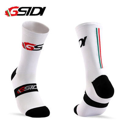GSTDI New Cycling Socks High Quality Compression Men  Bike Outdoor Women Running Professional Sports Running