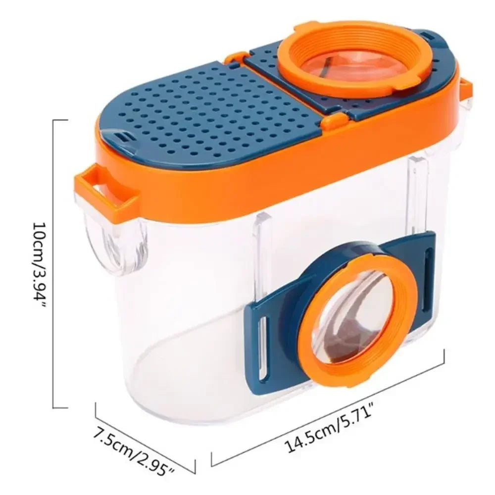 Novel Insect Observation Box Outdoor Collection Telescope Tadpole Butterfly Silkworm Biological Experiment Capture Tool