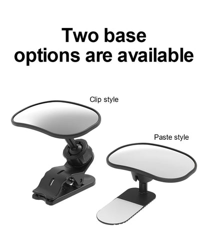 New Car Rearview Mirror Wide View Safety Mirror For Windshield Infant Car Seats Clear Reflection 360-Degree Rotatable Adjustable