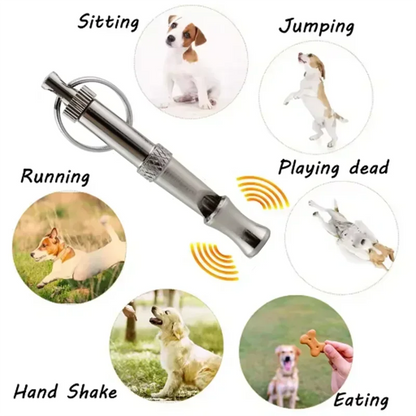 Pet Training Supplies Ultrasonic Dog Whistle Adjustable Frequency Portable Dog/Pigeon Training Whistle Small Dog Training Tool