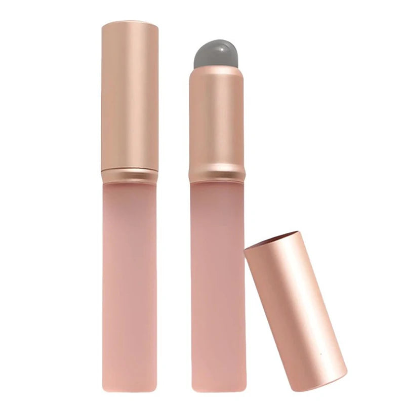 Silicone Round Head Soft Lip Brush Pro Lipstick Application Smudge Brush Girls Women Cosmetic Tools Make Up Brushes