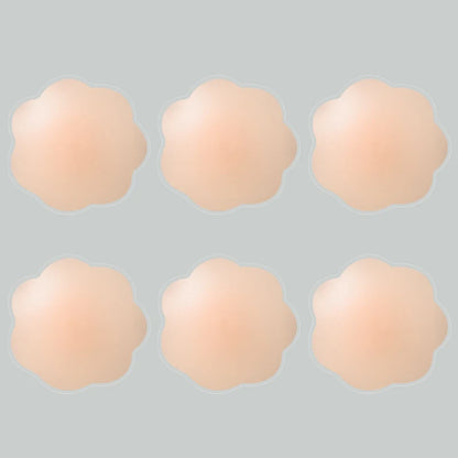 2/6/10 Reusable Silicone Nipple Patches, Seamless Self-adhesive Anti Protrusion Nipple Patches, Women's Underwear Accessories