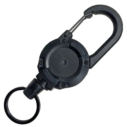 Outdoor Double Headed Clip Buckle, Work Permit Hanging Buckle, Keychain, Fishing Buckle, Telescopic Buckle, Easy to Pull Buckle