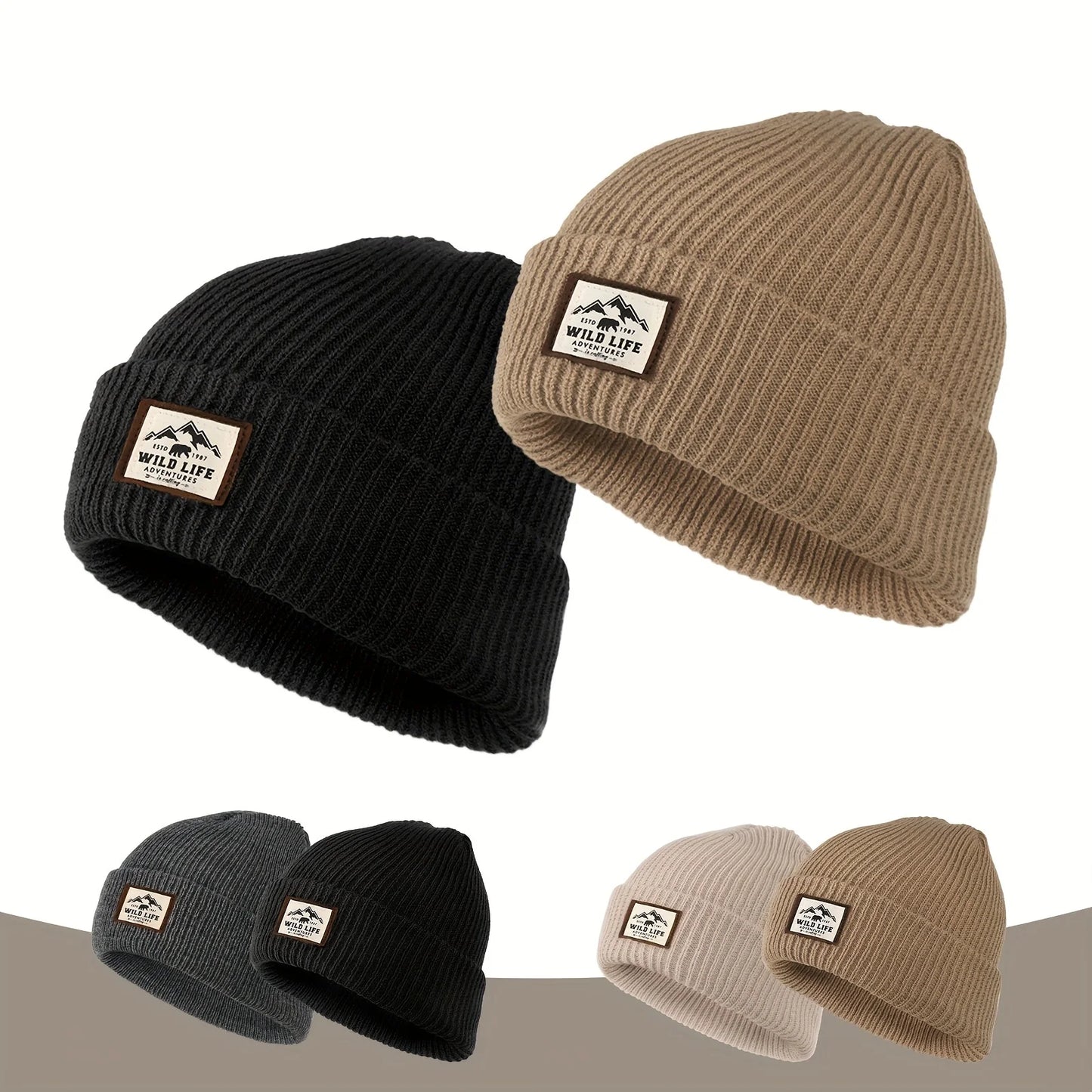 WRELS Outdoor Fleece Sports Hat Winter Warm Windproof Cycling Fishing Hunting Tactical Cap for Men and Women