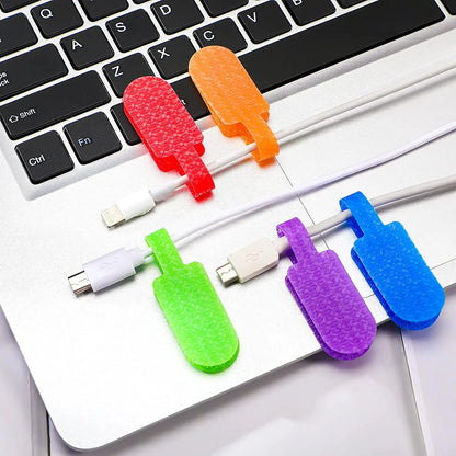32/10/5/2- Colorful cable ties with writable function - Durable cable labels for organizing and identifying