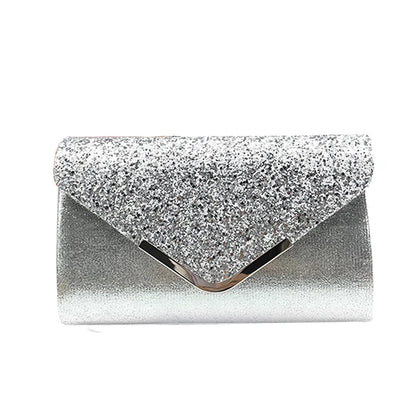 Fashion Banquet Bag, Sparkling Handbag, Wedding Bridesmaid Bag, Evening Party Bag, Formal Dress Bag, Shoulder Bags Chain