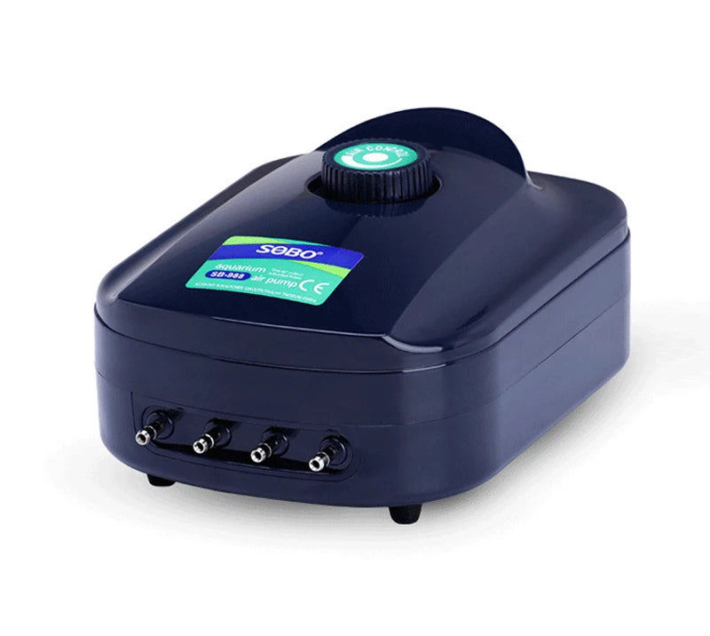 SOBO Silent Aquarium Oxygen Air Pump Fish Tank Adjustable Air Volume High Power Oxygenator Air Compressor Aerator 220v