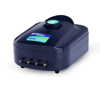 SOBO Silent Aquarium Oxygen Air Pump Fish Tank Adjustable Air Volume High Power Oxygenator Air Compressor Aerator 220v