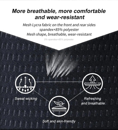 X-TIGER Cycling Shorts Breathable Mesh Cycling Underwear Gel Pad Shockproof MTB Bike Shorts Bicycle Underwear