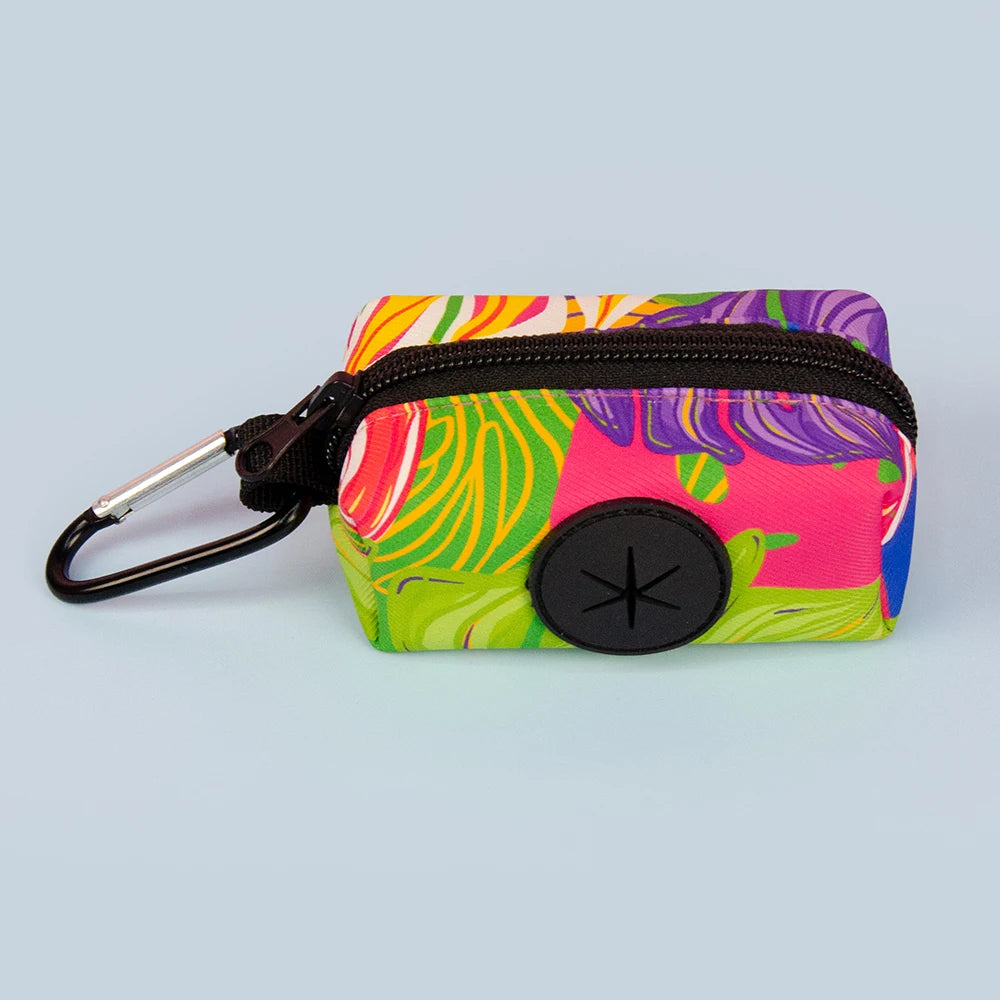 1pcs Colorful Design Dog Poo Bag Holder Dispenser Durable Use For Dog Leash Attachment (Without Poo Bag And Leash)