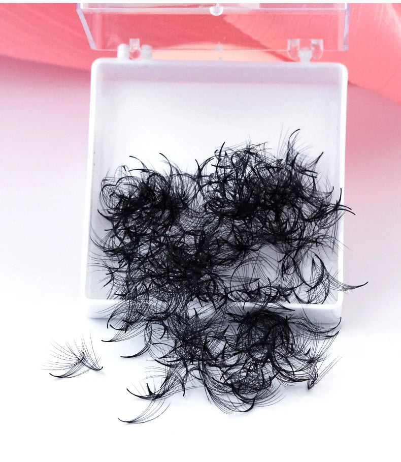 Song lashes Promade Fans 3D-10D07Pointy base loose fans Sharp thin root Korea PBT material 500 Fans Eyelash Extensions Choice