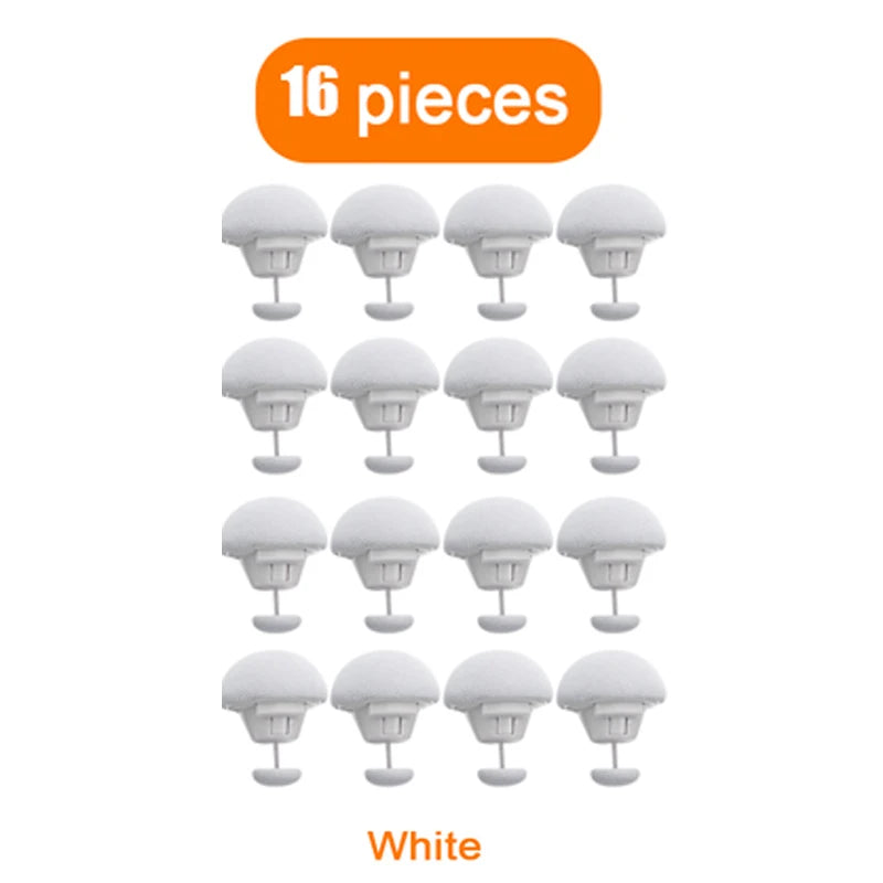 Mushroom Quilt Holder Macaron Non-slip Quilt Blanket Clip One Key To Unlock Blankets Cover Fastener Clip Holder Bed Sheet