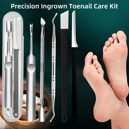Foot Care Pedicure Kit - Multi-Functional Foot Files, Rasp, Exfoliator for Smooth Skin - Mother's Day Gift for Women and Wives
