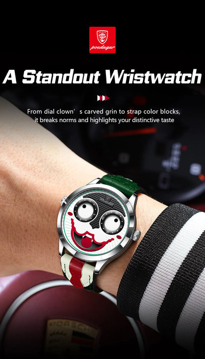 POEDAGAR Original Luxury Watch For Man Waterproof High Quality Male Wristwatch Quartz Leather Sports Fashion Men's Watches Reloj