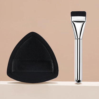 Soft Air Cushion Cosmetic Foundation Puff Flat Foundation Brush Makeup Pad Wet And Dry Use Makeup Sponge Triangular Makeup Tools