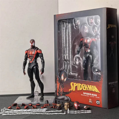 CT Toys 092 Figure 2099 Spider Man Across The Spider-verse Miles Morales SHF Action Figure Model Figurine Collection Toys Gifts