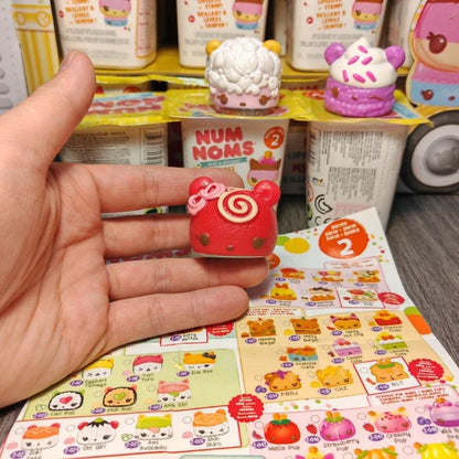 Numnoms Lipgloss Stamp Smell So Delicious Blind Box Doll Gifts Toy Model Anime Figures Collect Ornaments