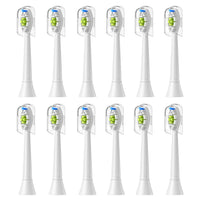 12pcs White