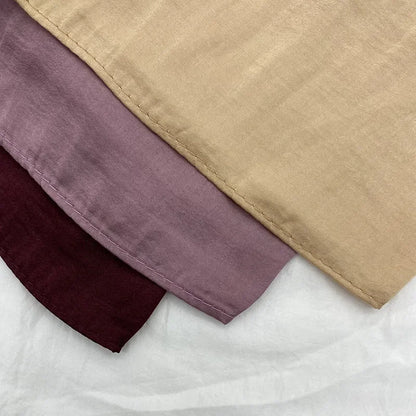 Premium Velvet Satin Chiffon Hijab Scarf Women Luxury Soft Plain Shawl For Women Muslim Hijabs Turban Femme Chic  Ramadan