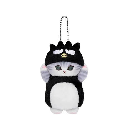 Kawaii Mofusand Cross-Dressing Sanrio Hello Kitty Kuromi Hanyodon Plush Keychain Pendant Anime Plush Backpack Pendant