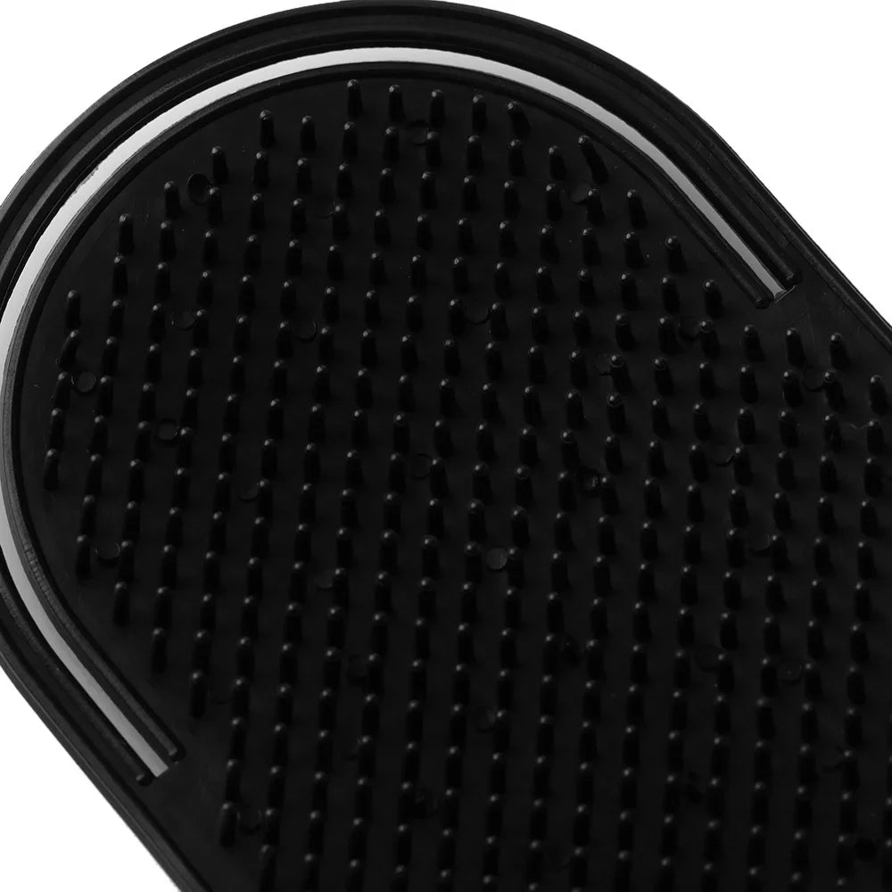 1 PCS Shampoo Comb Pocket Men Beard Mustache Palm Scalp Massage Black Hair Care Travel Portable   Brush Styling Tools