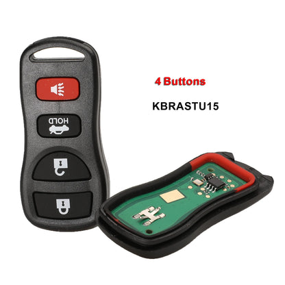 315Mhz 3/4 Buttons Car Keyless Entry Remote Key For Infiniti/Nissan Frontier Murano Armada Pathfinder Versa Altima Maxima Xterra