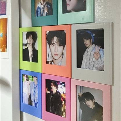 New Magnetic Picture Frames for Refrigerator 3 Inch Fridge Color Photo Frame Magnets Album Valentine's Day Gift Anniversary