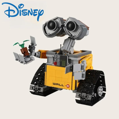 Disney 687PCS Creative Wall E Robot MOC Building Block 21303 DIY model Home decoration gift toys for children and adults
