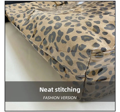 Leopard Print Women's Handbag Summer New Large-capacity Fashionable Tote Bag Fashionable Handbag Bags for Women Designer Bags