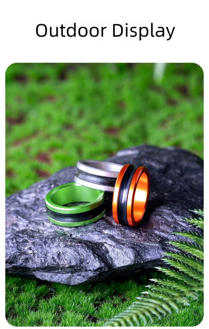 1pc/2pcs Alloy cable ring Fast line cutting Anti-slip Protect hands/fishing reel Tighten the leader knot fishing tools