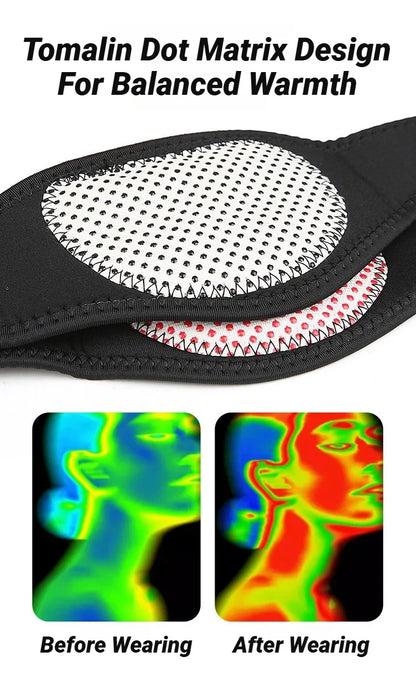 1Pcs One Piece Tourmaline Self-Heating Pads Magnet Cervical Neck Care Collar Far Infrared Relaxation Magnetic Neckband Self-Heat