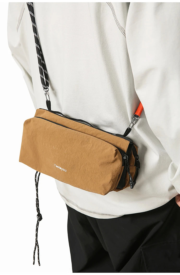 Aquarius Backpack - Same Style for Both Men and Women, Outdoor Mountaineering Cross-body Bag, Lightweight, Multi-layered Small C