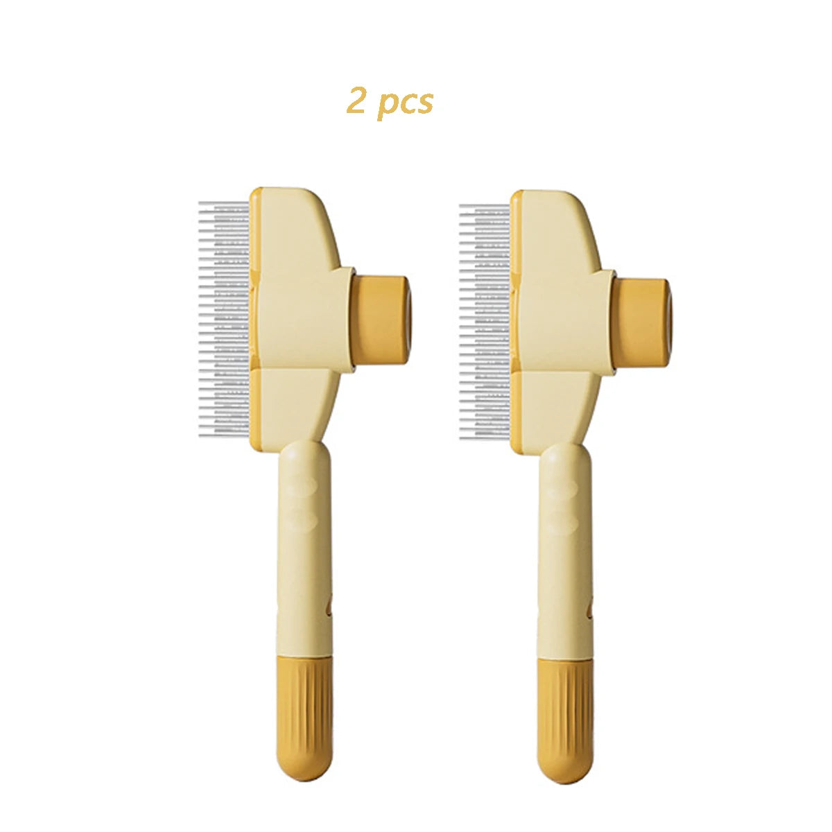 Dog and Cat Knot-removing Comb Pet Hair Removal Self-cleaning Brush Combing the Canine Professional Hairdressing Combs Grooming