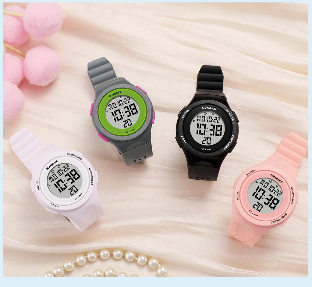 Outdoor Sport Watch Men Alarm Chrono Clock 5Bar Waterproof Military Watches LED Display Shock Digital Watch Thin Design