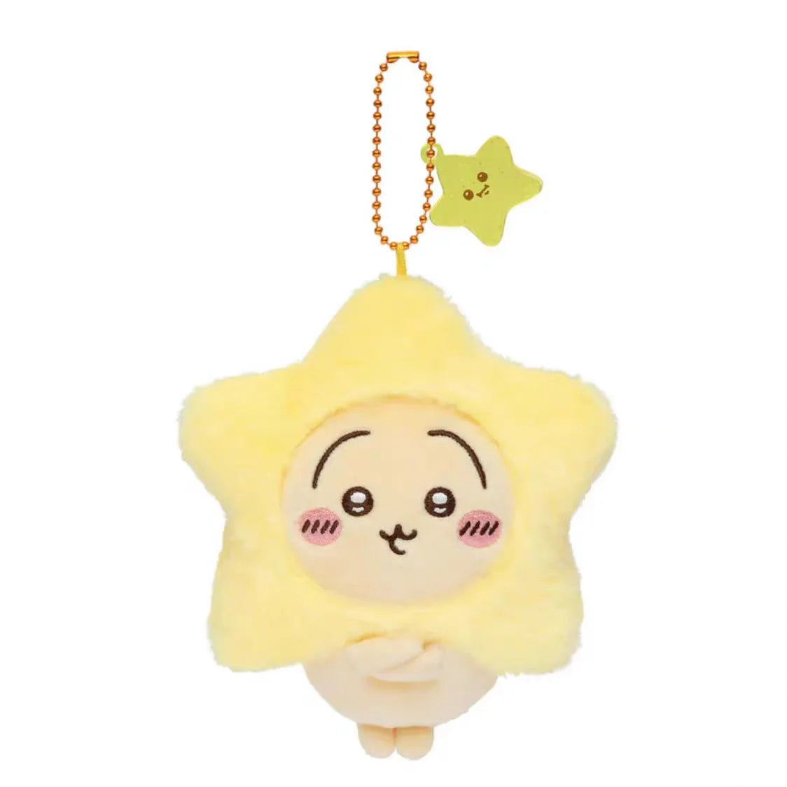 Star Wish Series Plush Keychain – Cute Usagi Hachiware Flying Squirrel Stuffed Toy Five-Pointed Star Pendant Gift