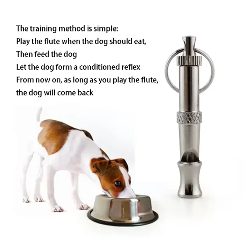 Pet Training Supplies Ultrasonic Dog Whistle Adjustable Frequency Portable Dog/Pigeon Training Whistle Small Dog Training Tool