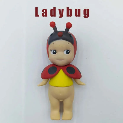 Sonny Angel Bug'S World Blind Box Ladybug Ant Snail Angel Cute Doll Mini Figure Anime Handmade Ornament Model Decor Toys Gift