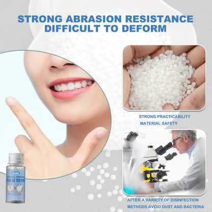 Temporary Teeth Repair Falseteeth Glue Resin Tooth Repair Glue Teeth Gaps Filling False Teeth Solid Glue Safety Dental Supplies