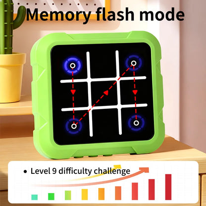 Electronic Tic‑Tac‑Toe Chessboard Multifunctional Kids Educational Toy Parent‑Child Interactive Brain Game