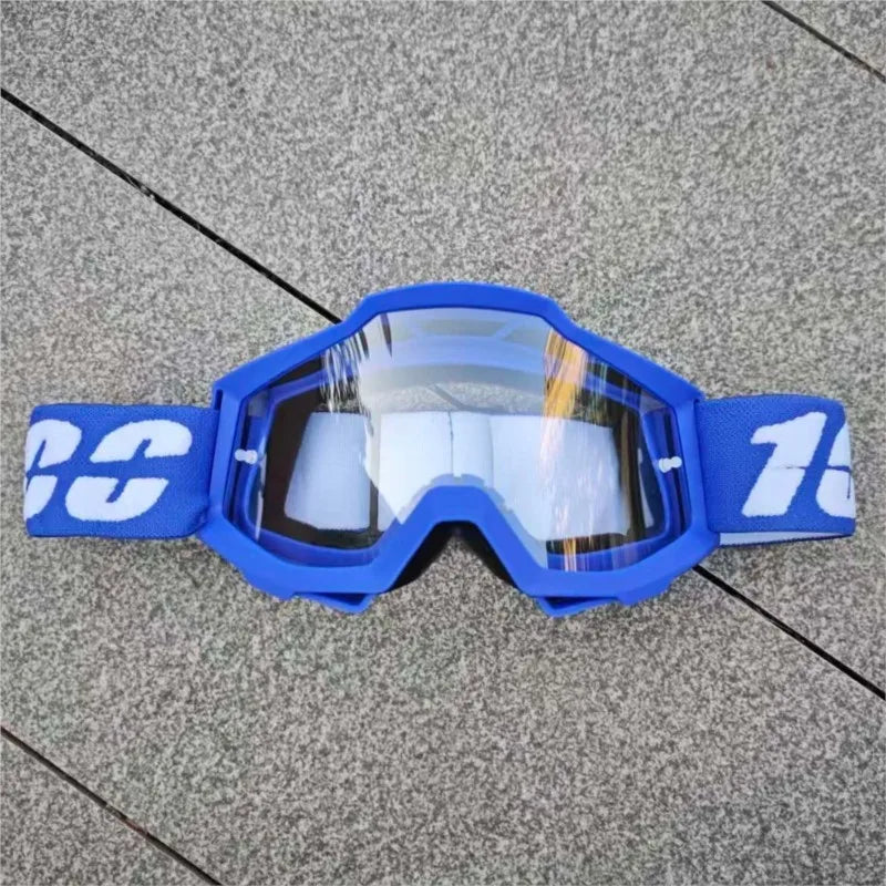 Off-Road MTB Protective Eyeglasses Heavy Wind Sand Resistance Shockproof Clear Lens For Rough Terrain Cycling